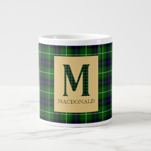 MacDonald Tartan Monogramm M Jumbo-Tasse