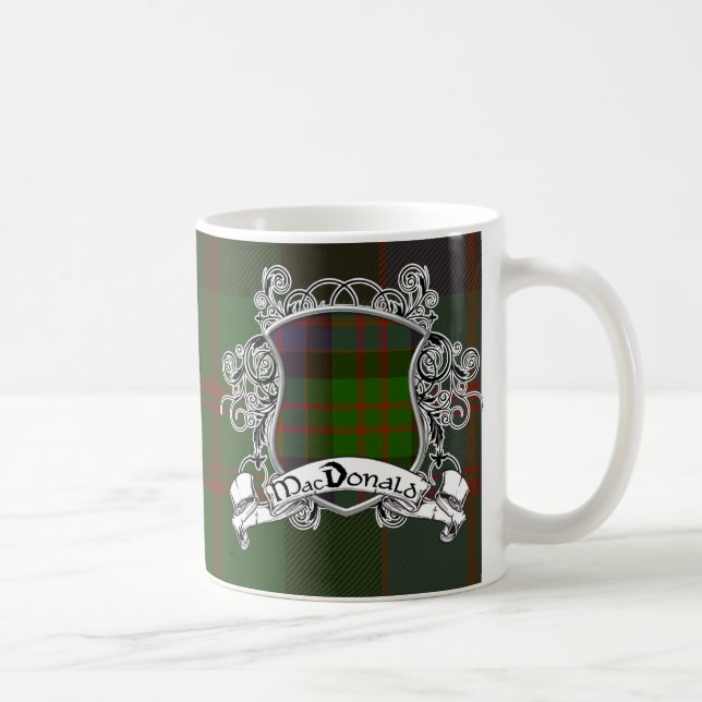 MacDonald Tartan-Schild Tasse (Rechts)