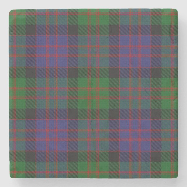 MacDonald Tartan Steinuntersetzer (Vorderseite)