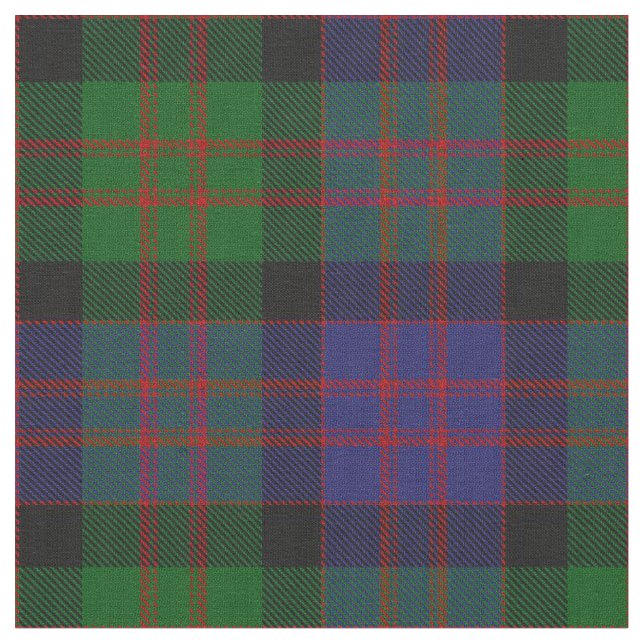 MacDonald Tartan Stoff (Nahaufnahme)