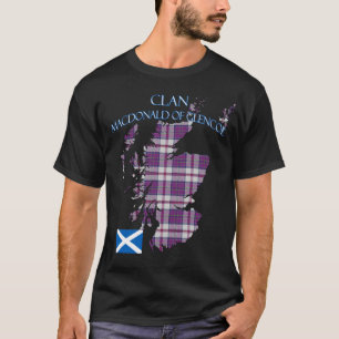 MacDonald von Glencoe Scottish Clan Tartan Scotlan T-Shirt