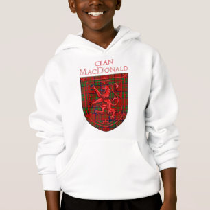 MacDonald von Glencoe Tartan Scottish Kariert Hoodie