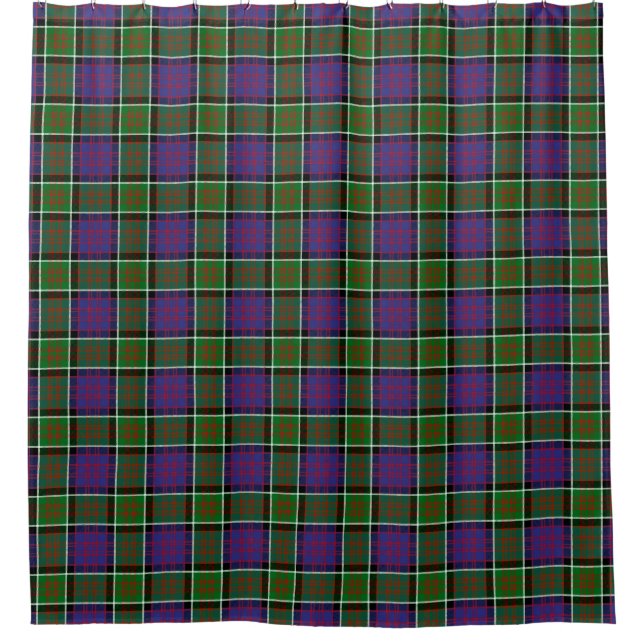 MacDonald von Ranald Tartan Duschvorhang (Vorderseite)