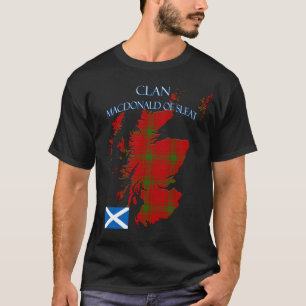 MacDonald von Sleat Scottish Clan Tartan Scotland T-Shirt