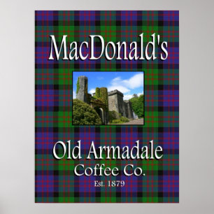 MacDonald's Old Armadale Coffee Co. Poster