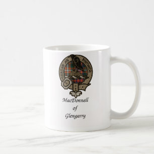 Macdonnell des Glengarry-Clan-Wappen Tasse