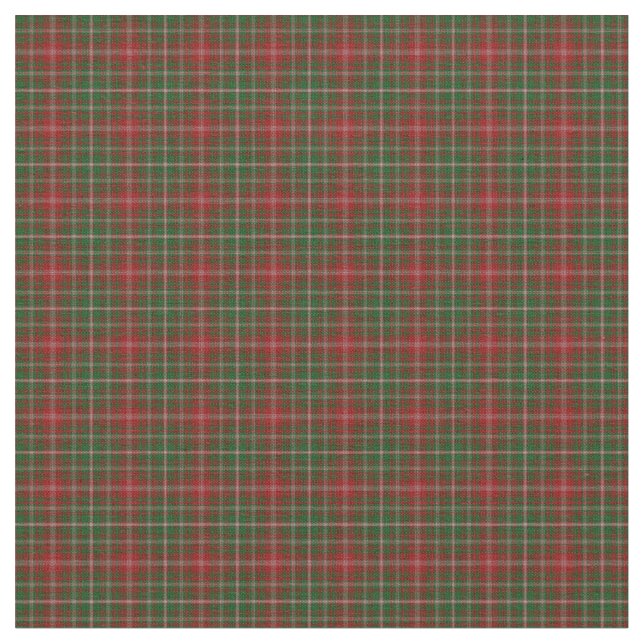 MacDougall Modern Clan Tartan Kariertes Muster Stoff (Nahaufnahme)