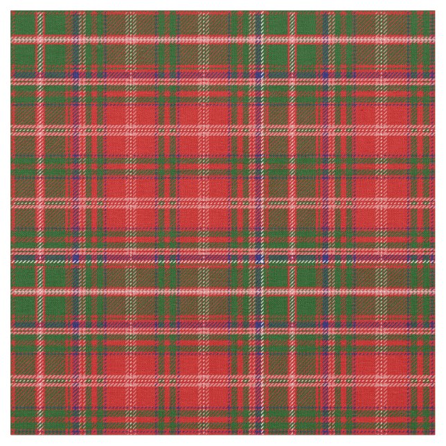 MacDougall Tartan-Druck Stoff (Nahaufnahme)