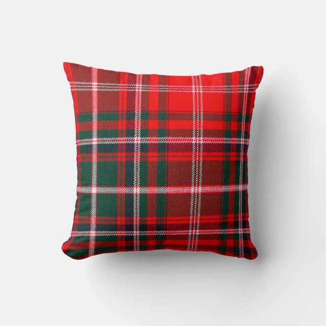 MacDougall Tartan Kissen (Vorderseite)