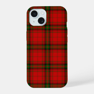 MacDougall-Tartan rot grün kariert iPhone 15 Hülle