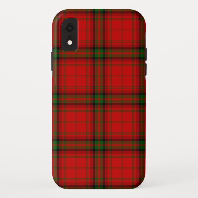 MacDougall Tartan rot kariert Case-Mate iPhone Hülle (Rückseite)