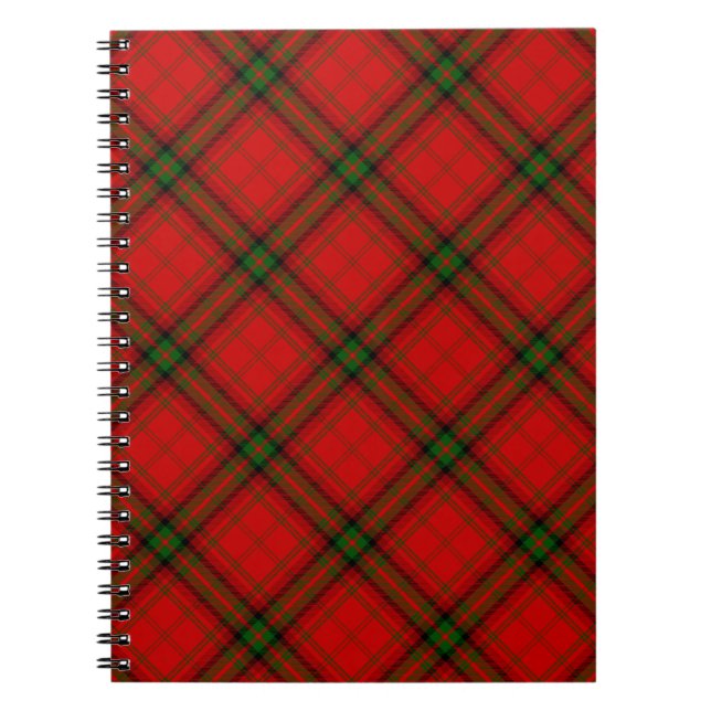 MacDougall Tartan rot kariert Notizblock (Vorderseite)