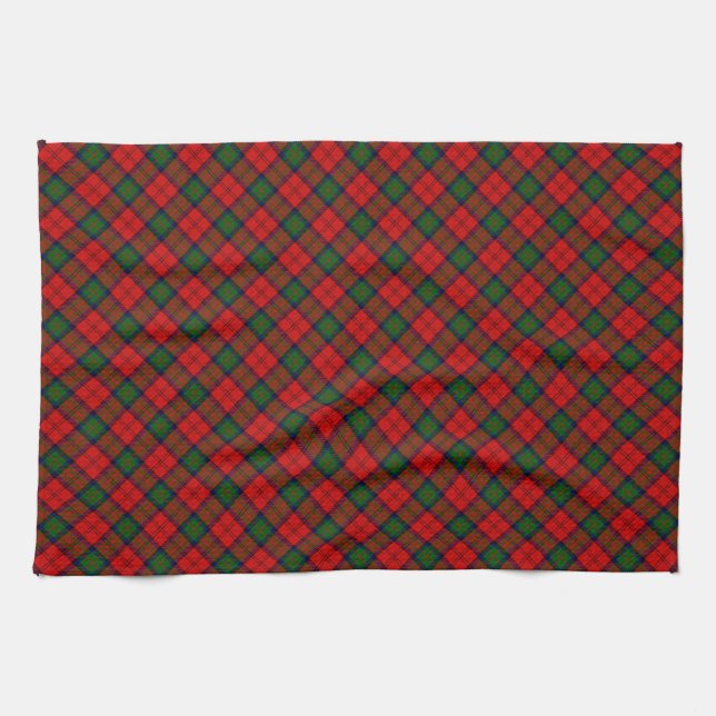 MacDuff Tartan rot kariert Küchentuch (Horizontal)