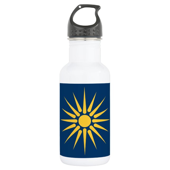 Macedonia Flag Liberty Bottle Edelstahlflasche (Vorderseite)