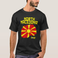 Macedonia Flag Soccer Football 2022 For Fan North