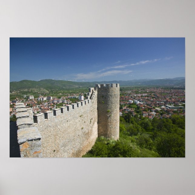 MACEDONIA, Ohrid. Car Samoil's Castle / Poster (Vorne)