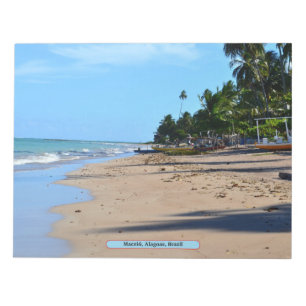 Maceió, Alagoas, Brasilien Notizblock