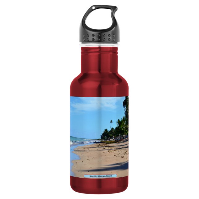 Maceió, Alagoas, Brasilien Trinkflasche (Vorderseite)