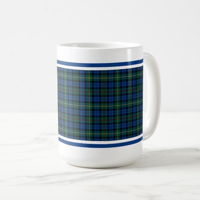 MacEwan Clan Tartan Kaffeetasse (VorderseiteRechts)