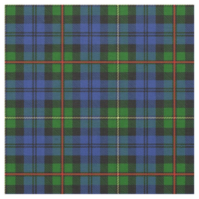 MacEwan Tartan-Druck Stoff (Nahaufnahme)