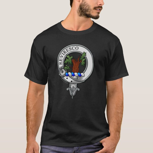 MacEwen Wappen Abzeichen T-Shirt (Vorderseite)