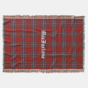 MacFarlane Clan Tartan Kariertes, kundenspezifisch Decke