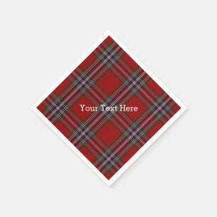 MacFarlane Tartan Kariert Paper Napkins Serviette