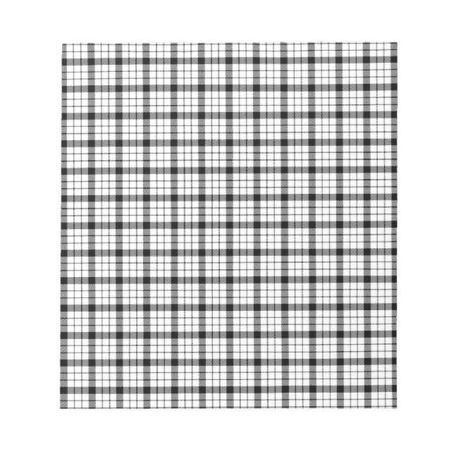 MacFarlane Tartan Notizblock (Vorderseite)