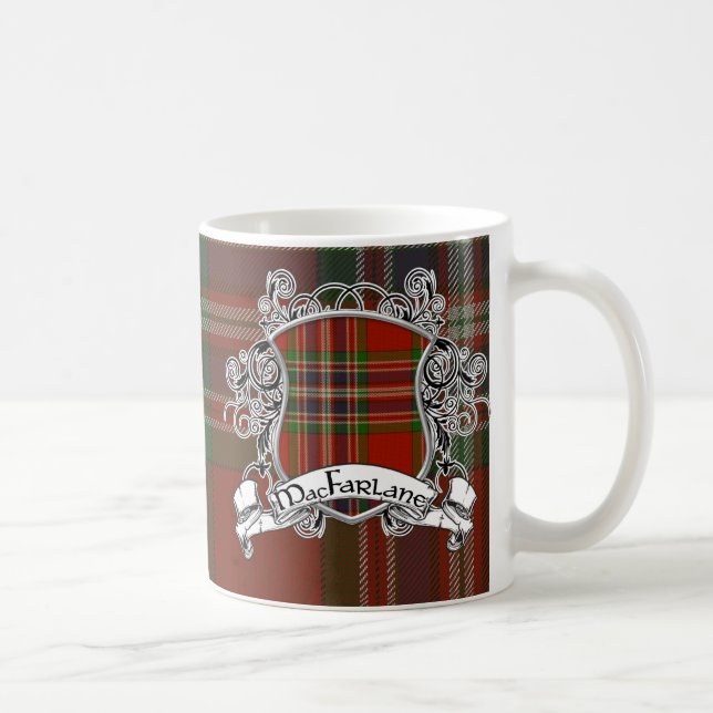 MacFarlane Tartan-Schild Kaffeetasse (Rechts)