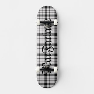 MacFarlane Tartan Schottisches Kariertes Muster Skateboard