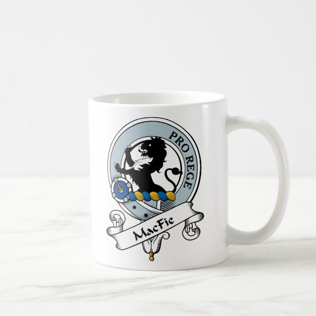 MacFie Clan-Abzeichen Tasse (Rechts)