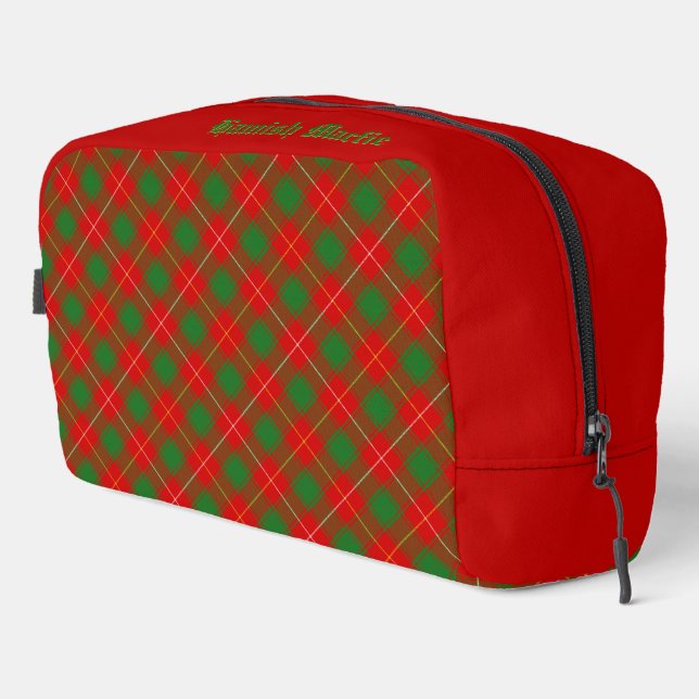 Macfie Clan Tartan Schottischer Karo Dopp Kit Waschbeutel (Rechte Ecke)