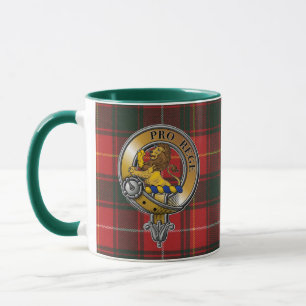 MacFie Tartan & Abzeichen Tasse