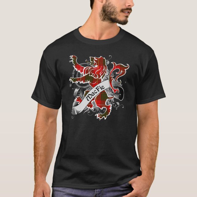 MacFie Tartan Lion T-Shirt (Vorderseite)
