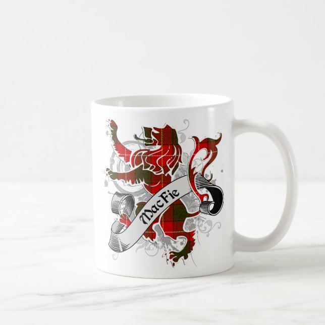 MacFie Tartan Lion Tasse (Rechts)