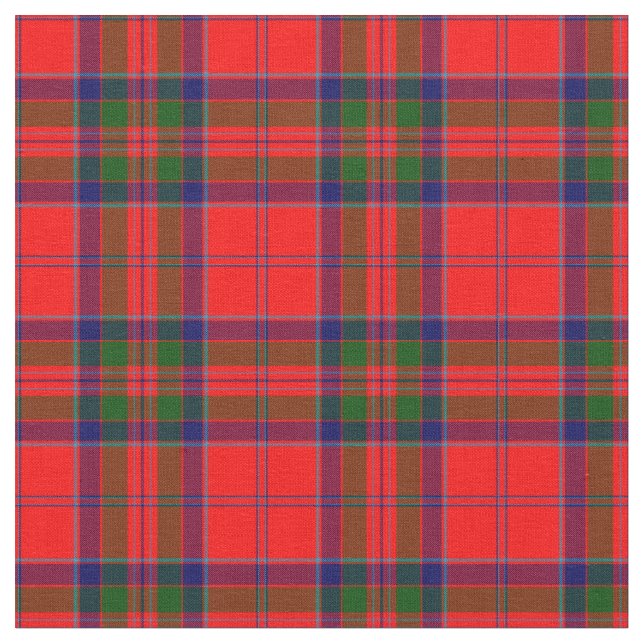 MacGillivray Modern Tartan Stoff (Nahaufnahme)