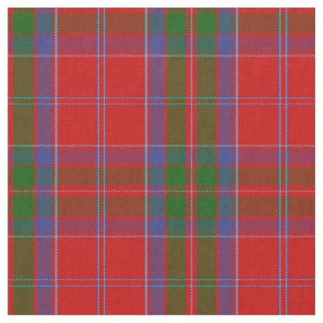 MacGillivray Tartan-Druck Stoff (Nahaufnahme)