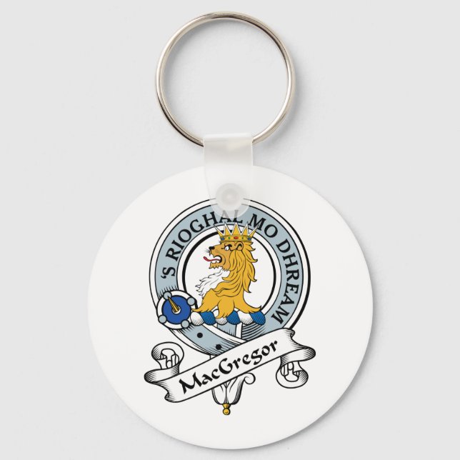 MacGregor Clan Abzeichen Schlüsselanhänger (Vorderseite)