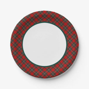MacGregor Clan Tartan Border Pappteller