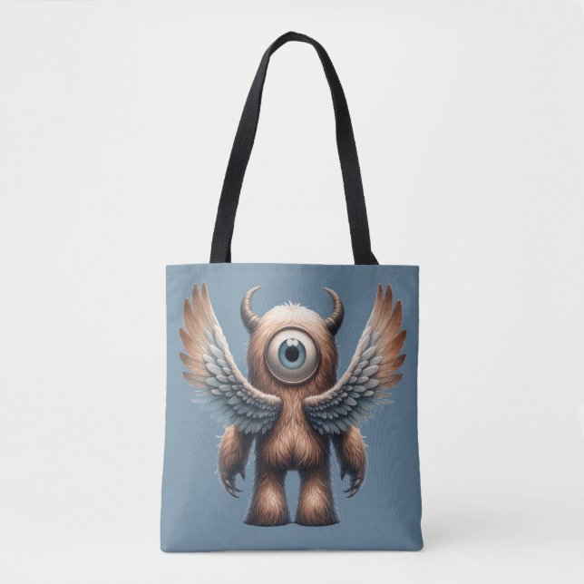 MacGregor - Ein mit Augen Monster - Custom Tote Ba (Vorderseite)