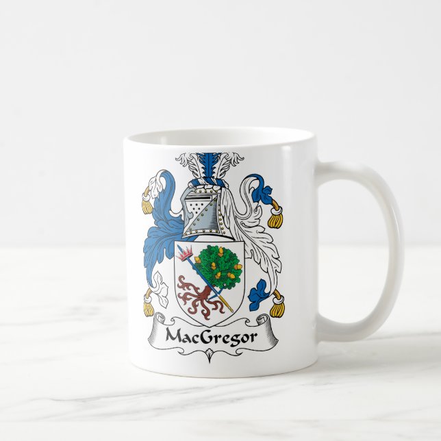 MacGregor Familienwappen Kaffeetasse (Rechts)