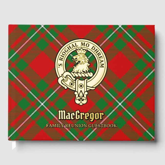 MacGregor Family Wiedersehen Gästebuch (Vorderseite)