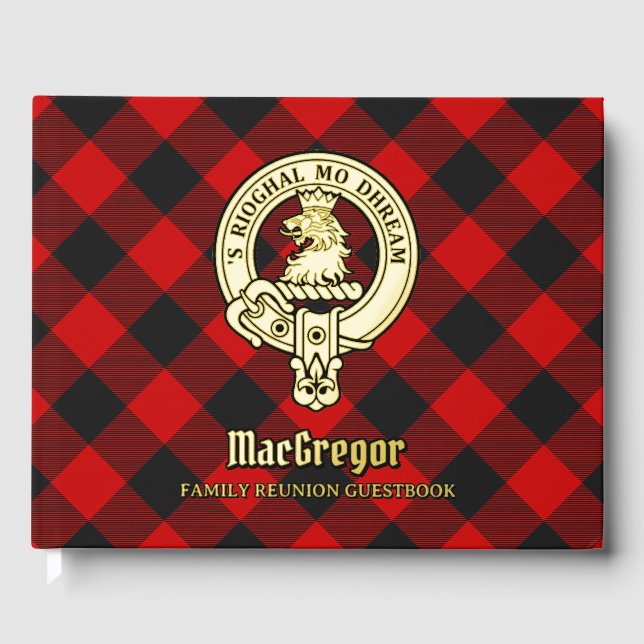 MacGregor Family Wiedersehen Gästebuch (Vorderseite)