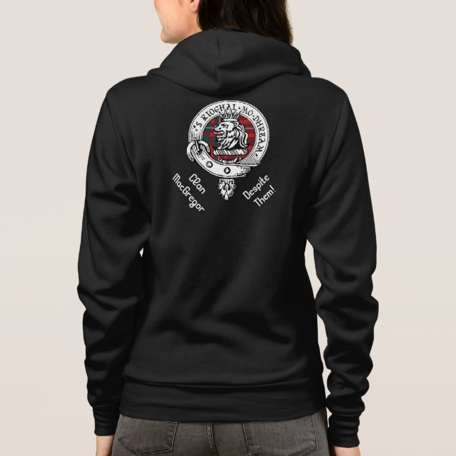 MacGregor Gallone Clan MacGregor trotz sie Hoodie (Rückseite)