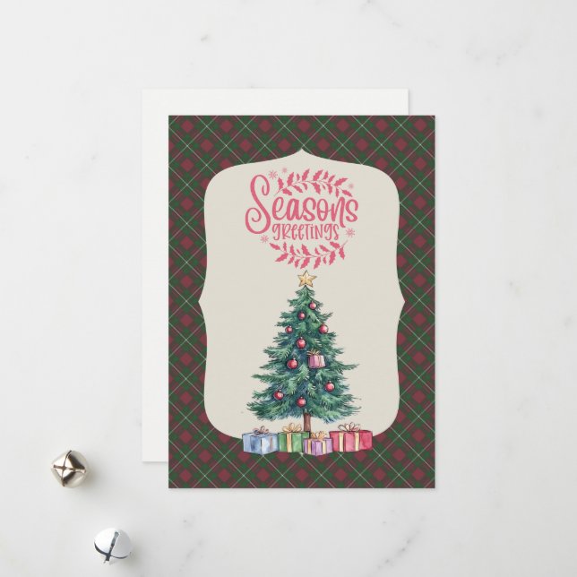 MacGregor Hunting Scottish Tartan Weihnachten (Vorderseite/Rückseite Beispiel)