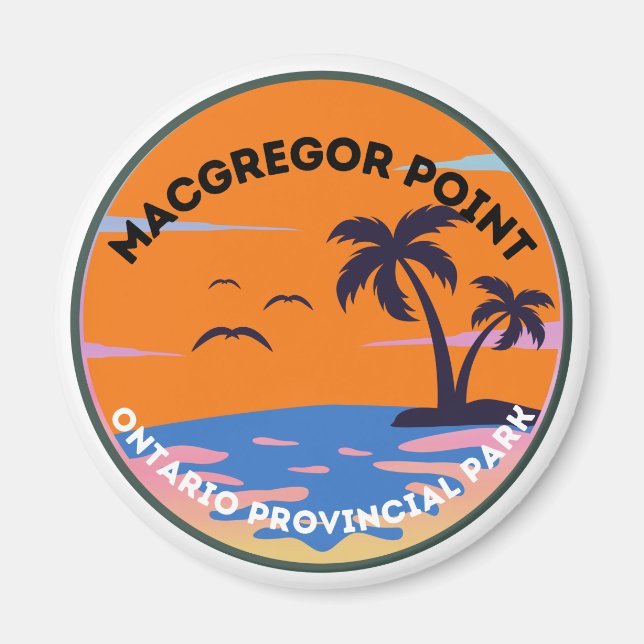 Macgregor Point Ontario Provincial Park Magnet (Vorne)