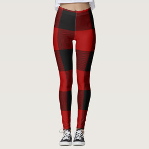 MacGregor Rob Roy Buffalo Kariert Red Tartan Leggings