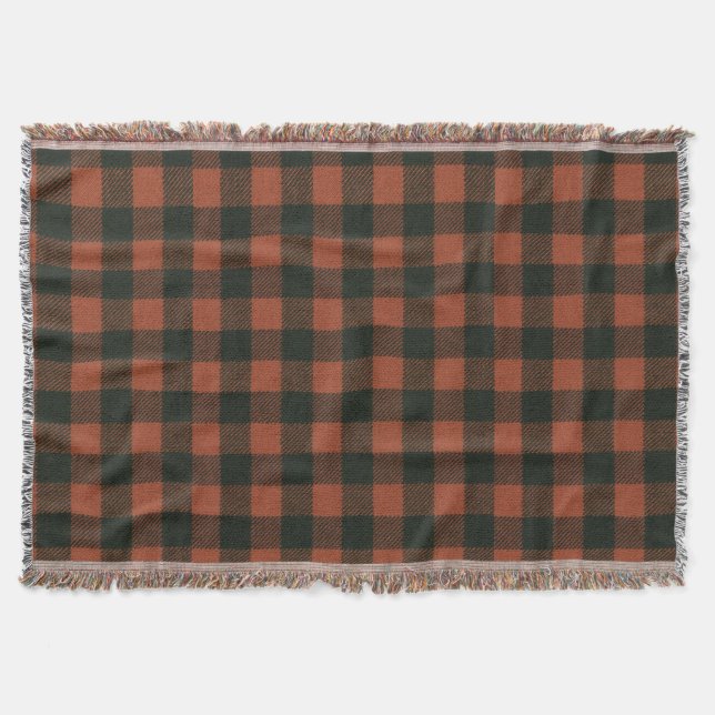 MacGregor Rob Roy Original Scottish Tartan Decke (Vorderseite)