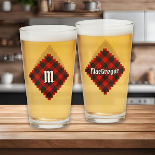 MacGregor Rob Roy Tartan Glass Glas