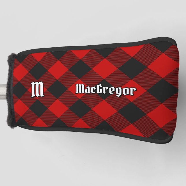 MacGregor Rob Roy Tartan Golf Head Cover Golf Headcover (Vorderseite)